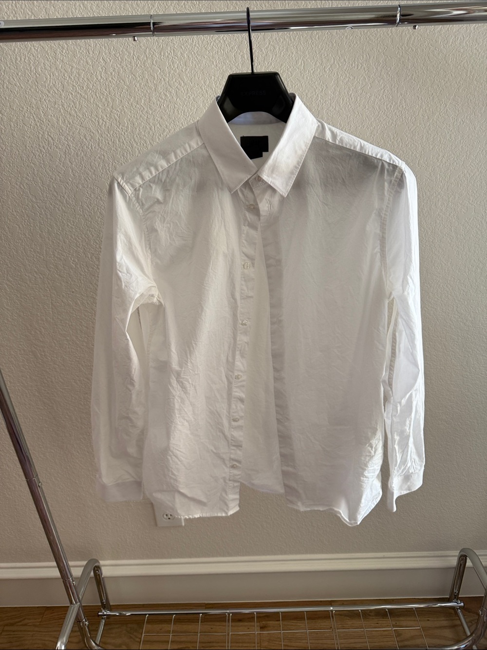 H&M White Men's Button-Up Dress Shirt